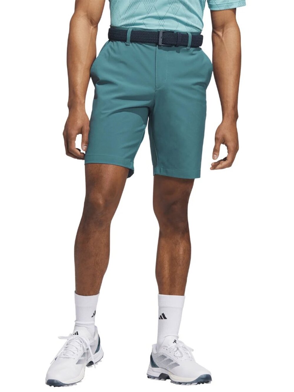 NWT New Adidas Ultimate 365 Golf Pull On Shorts In Preloved Teal Size 30''